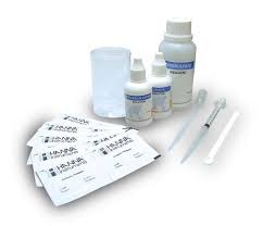 Testovací kit pro měření celkového chloru (10-200 mg/l), 100 testů