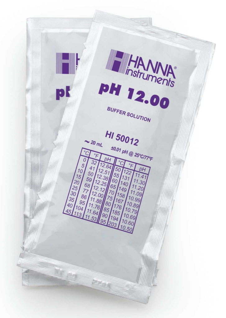 Kalibrační roztok pro pH 12,00; 25 x 20 ml, s certifikátem