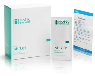 Kalibrační roztok pro pH 7,01, sáčky, 25 x 20 ml, s certifikátem