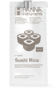 Údržbový roztok pro pH a ORP elektrody na usazeniny rýže na sushi, 25 x 20 ml
