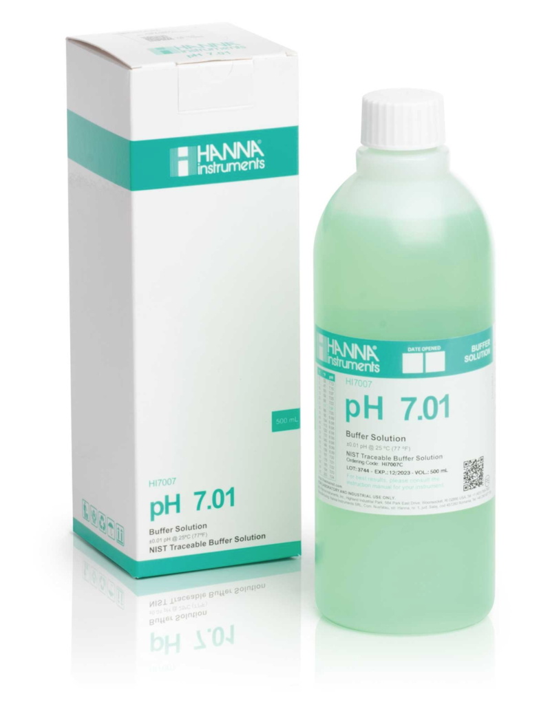 Kalibrační roztok pro pH 7,01; barevný, 500 ml