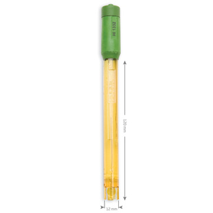 Plnitelná pH elektroda pro kontrolu kvality, měření chemikálií a pro měření v terénu, DIN 