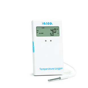 Teplotní datalogger s displejem LCD, 1 kanál (externí)