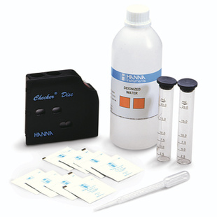 Test. kit pro měření volného/celkového chloru (nízký, střední a vysoký rozsah), 200 testů