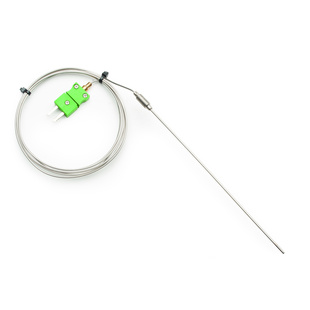 K-type teplotní sonda z pevného drátu do pecí, kabel 1m