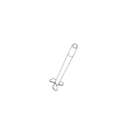 Míchací vrtulka z PTFE pro titrátory HI901 a HI902 (3 ks)