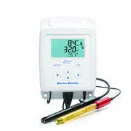 Procesní monitor pH, EC a teplota v mořské vodě