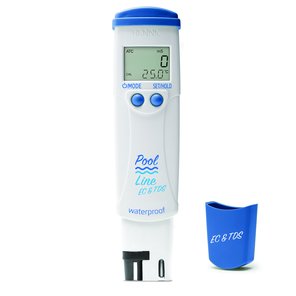 Pool line DiST®6 EC/TDS/°C tester - vyšší rozsahy