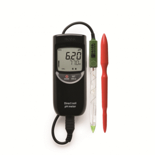 pH meter pro přímé měření pH v půdě