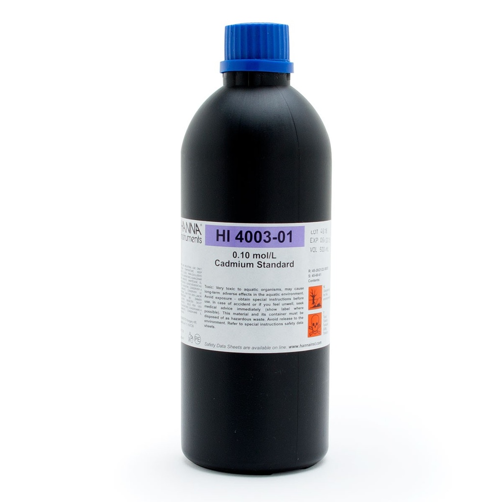 ISE standardní roztok 0,1 mol/l Cd-, 500 ml